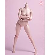 OBEST Worldbox Corpo feminino superflexível durável em escala 1/6